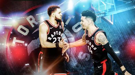 Toronto Raptors: Danny Green (r.) und Fred VanVleet prägen die Playoffs der NBA