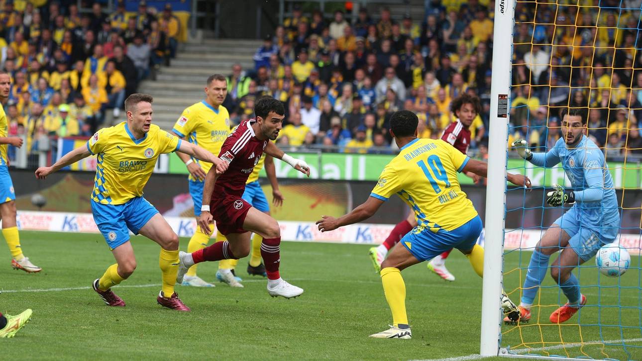 Dreierpacker Emreli schickt Braunschweig in die Relegation