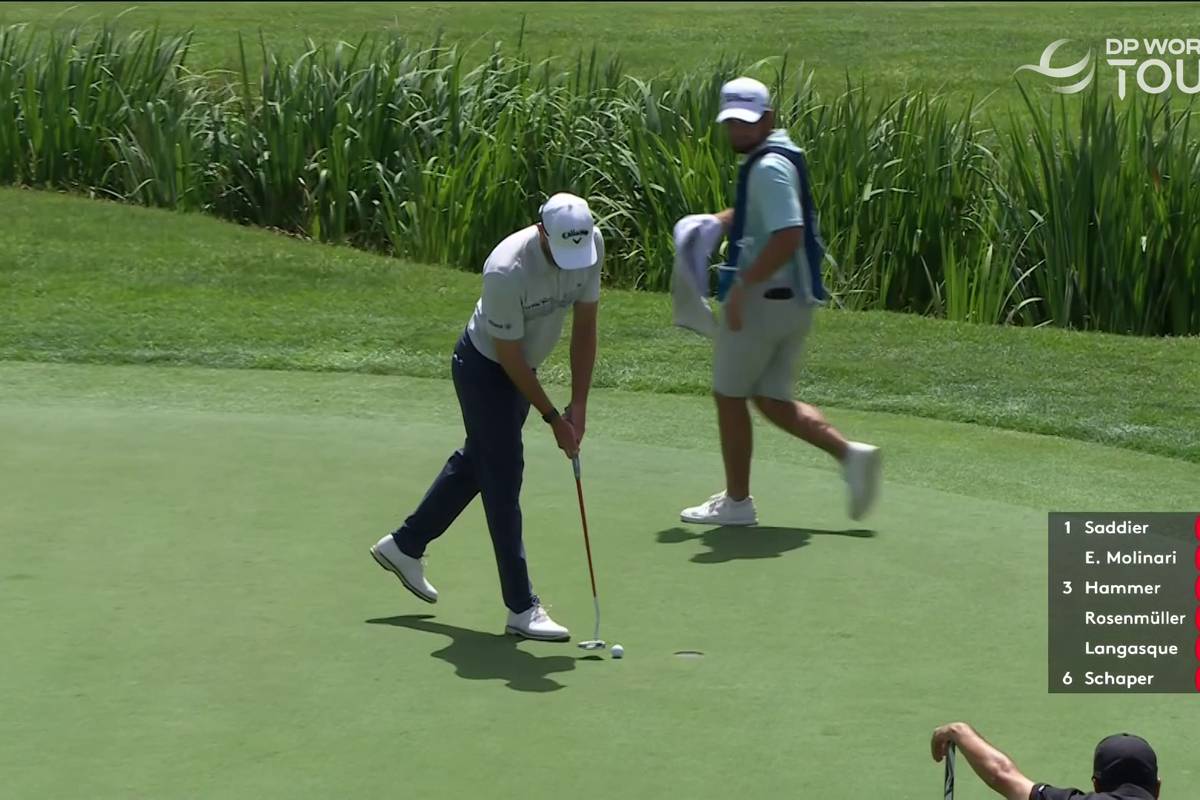 Max Kieffer startet mit einem guten Tag in die BMW International Open. Am Ende fehlt nur ein Schlag für die geteilte Führung.