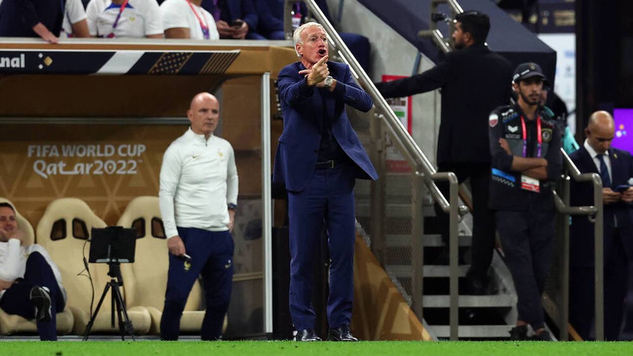 Halbzeit: Deschamps lässt Dampf ab!