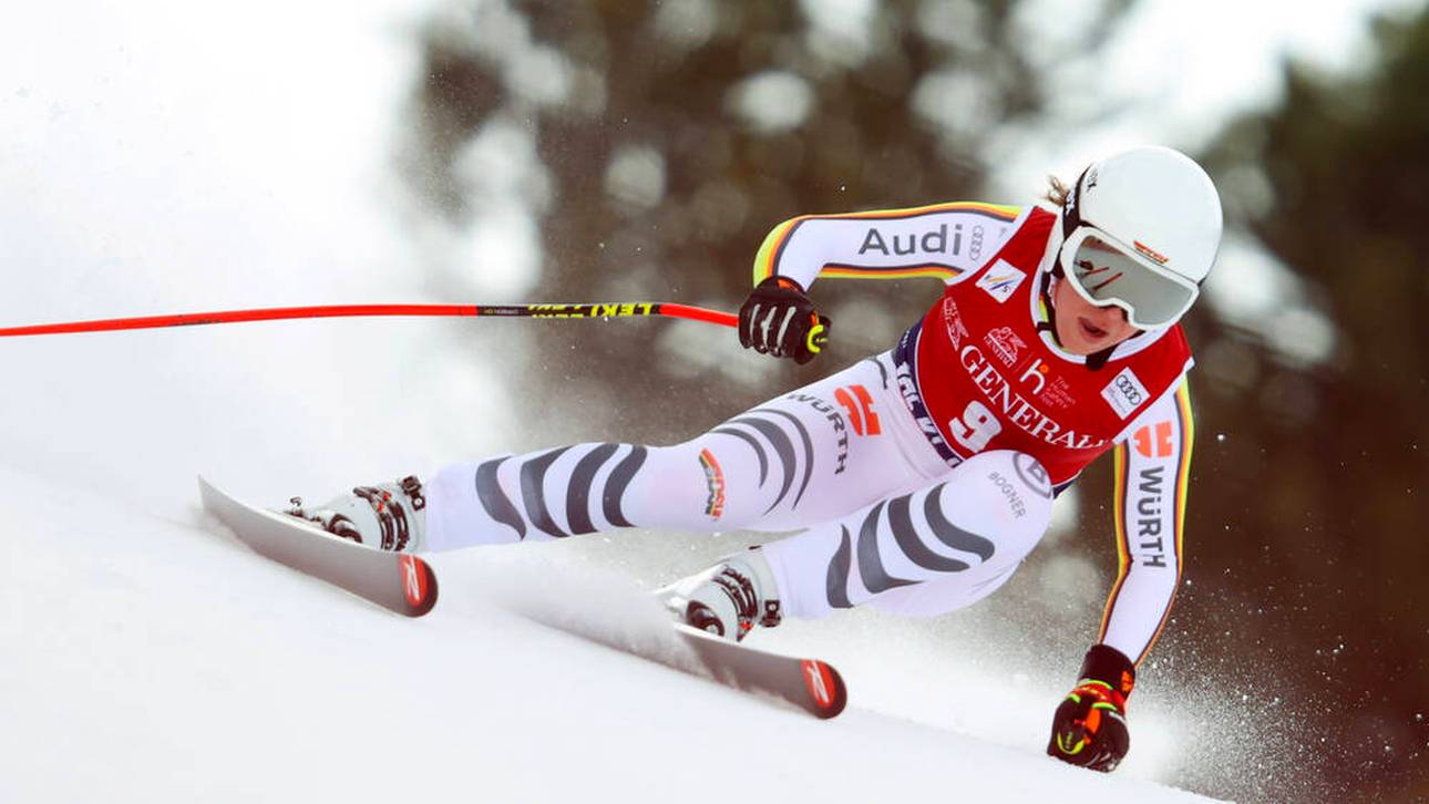 Weidle rast auf das Podest