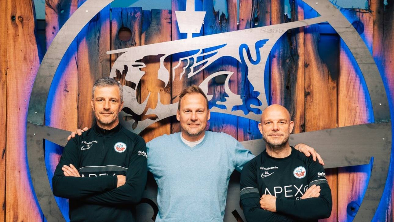 Rostock verlängert mit Trainergespann