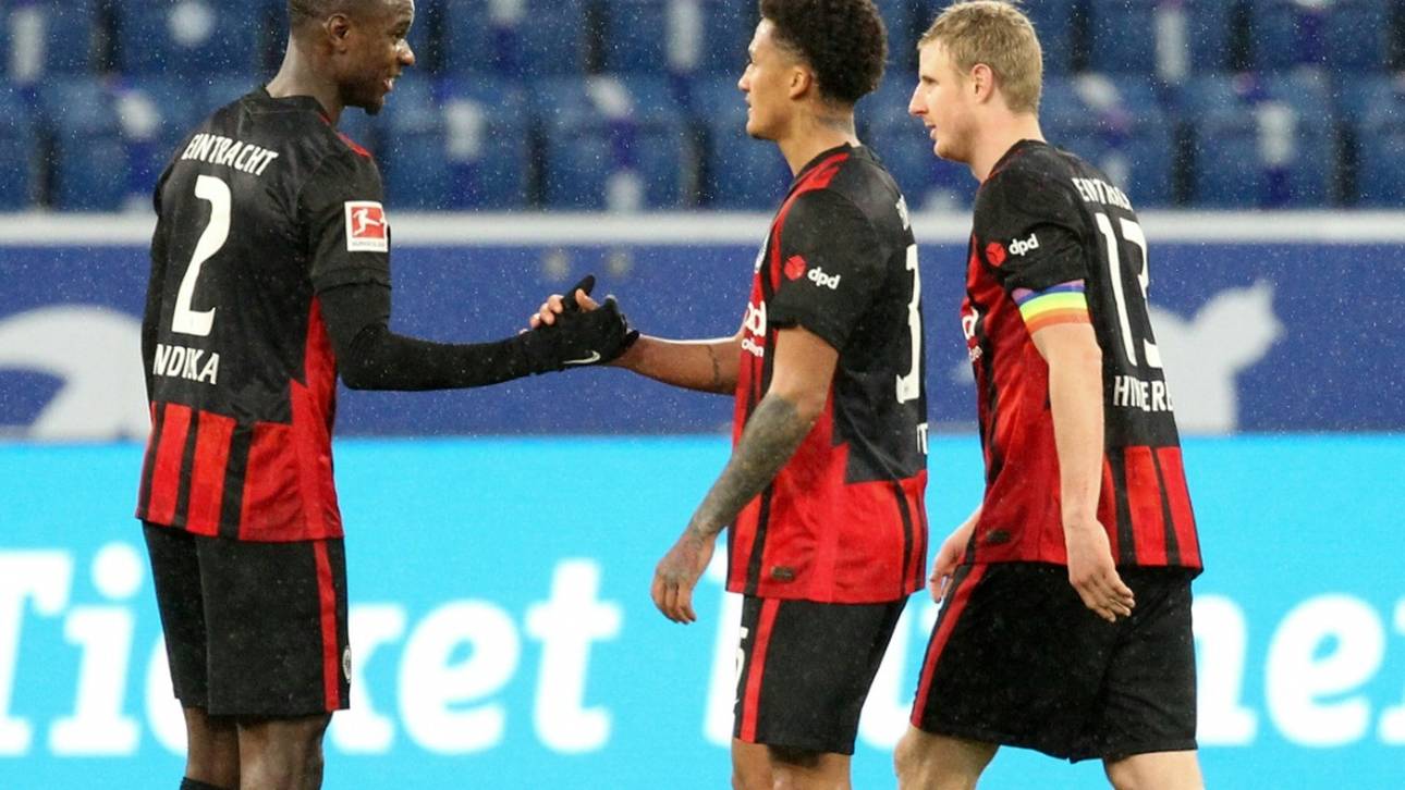 Wieder Silva: Frankfurt untermauert Champions-League-Ambitionen