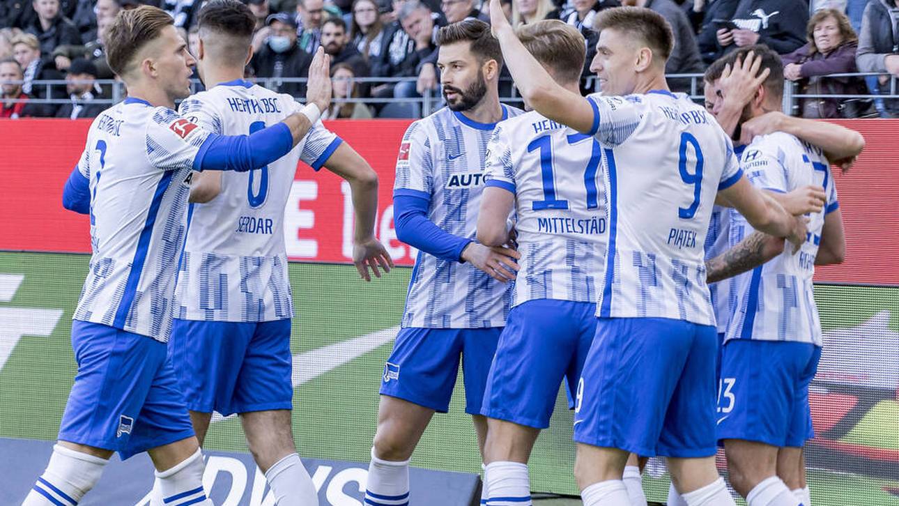 Hertha entführt drei Punkte aus Frankfurt