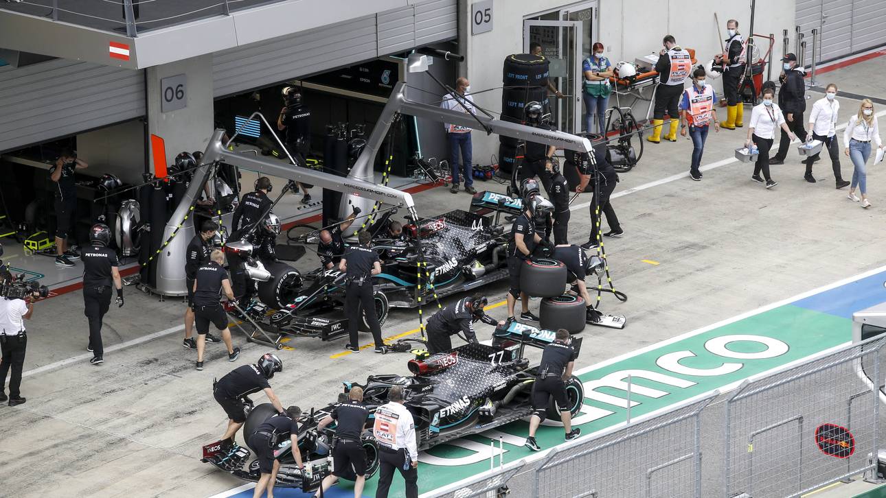 Red Bull mit Protest gegen Mercedes