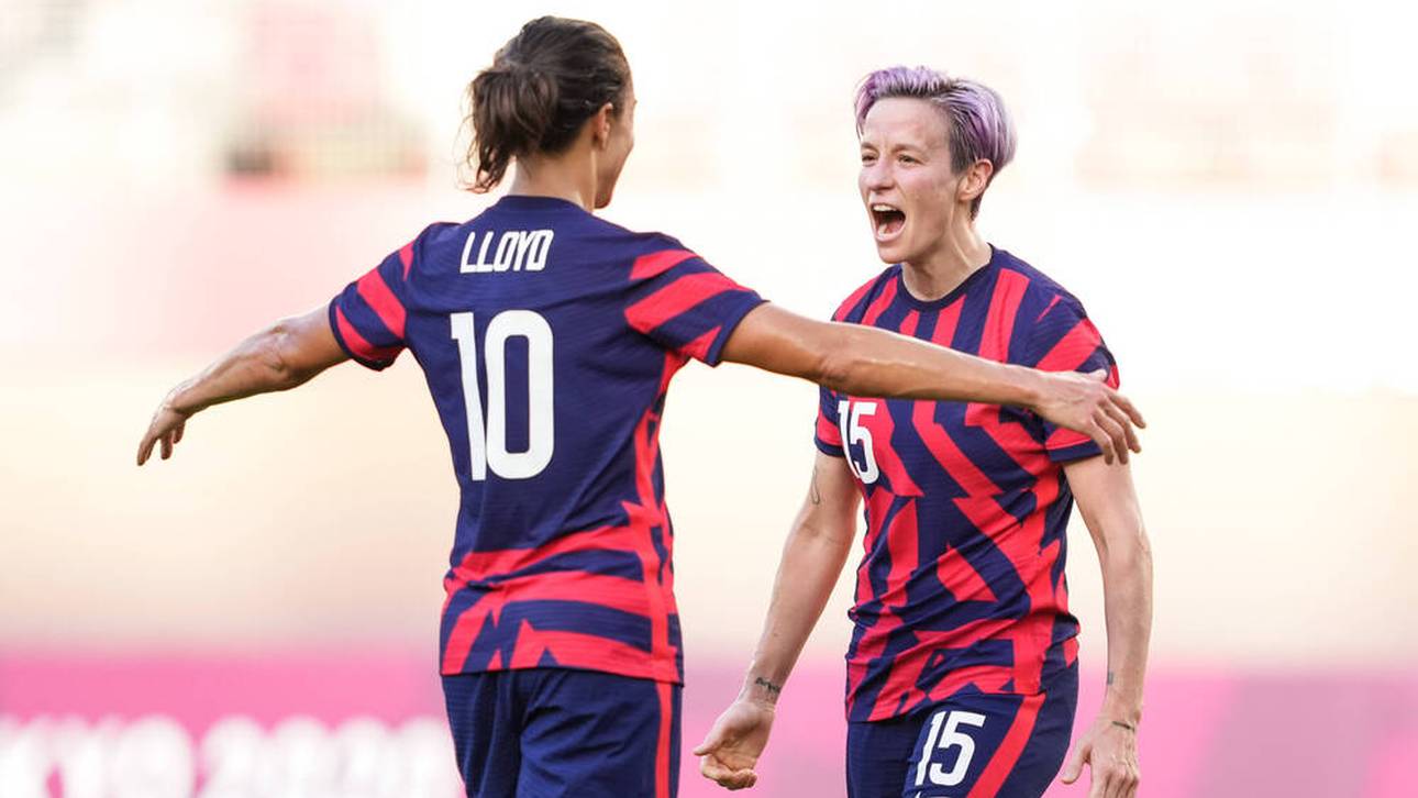 Rapinoe führt US-Stars zu Bronze