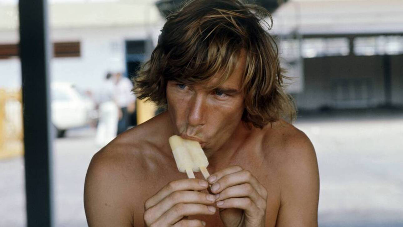 James Hunt hatte abseits der Formel-1-Piste nicht nur eine Schwäche für Eis