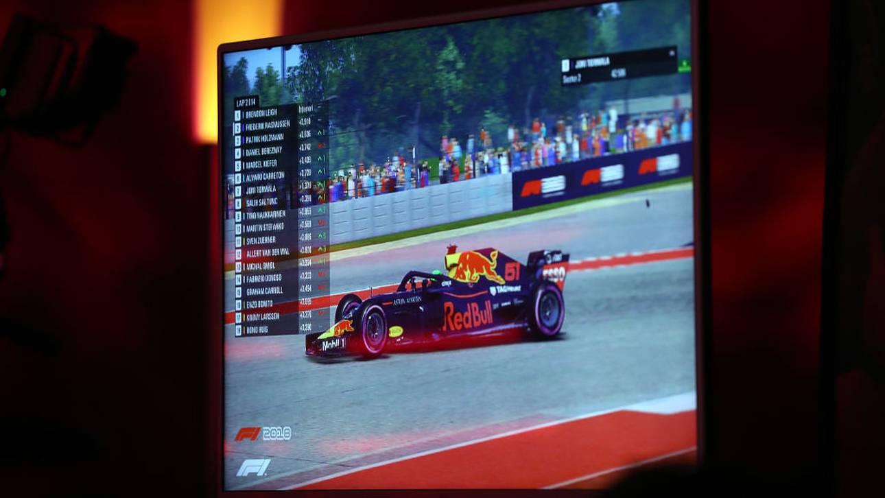 Chaos beim virtuellen F1-Rennen