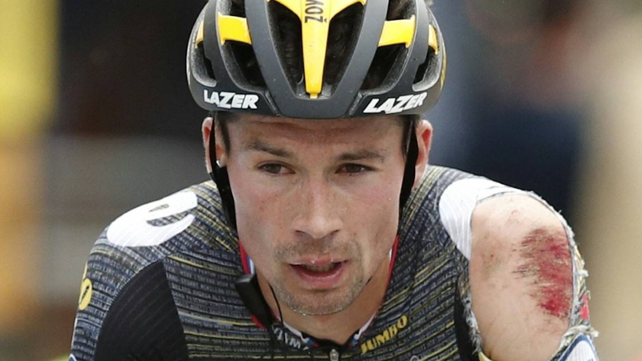 Roglic gibt bei der Tour auf