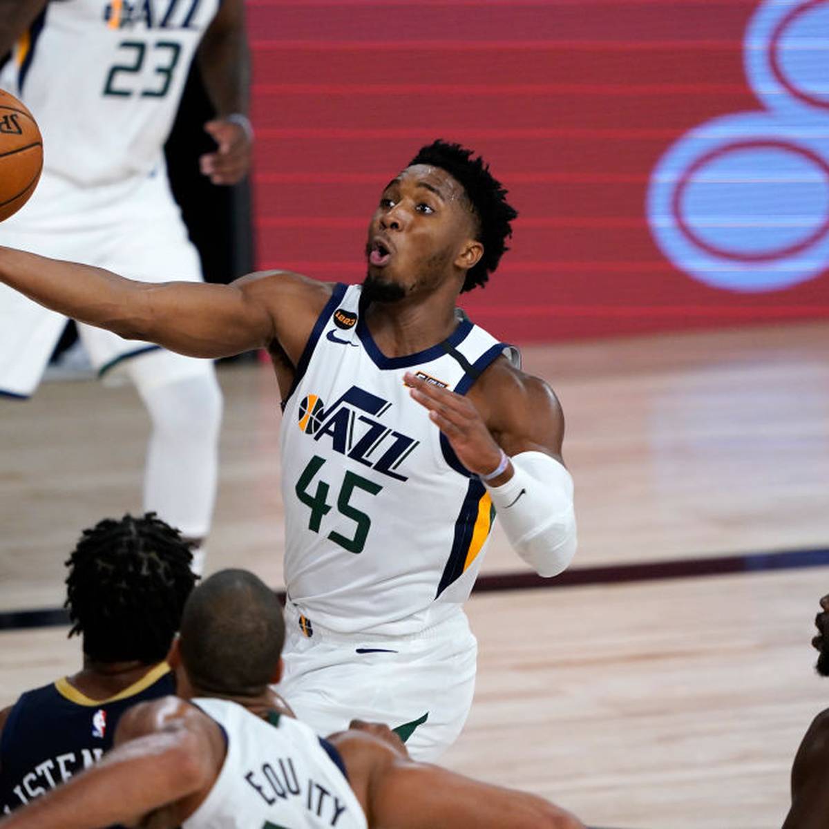 Donovan Mitchell Von Den Utah Jazz Uberzeugt In Den Nba Playoffs