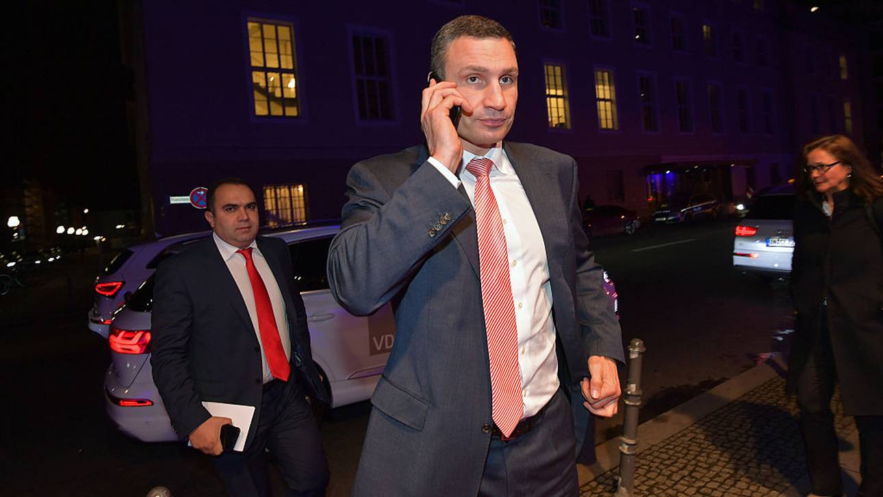 Klitschko muss in Büro schlafen