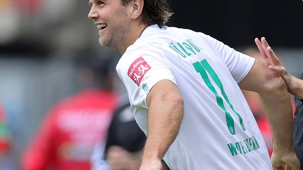 Bremen nach siebtem Sieg in Serie an der Spitze