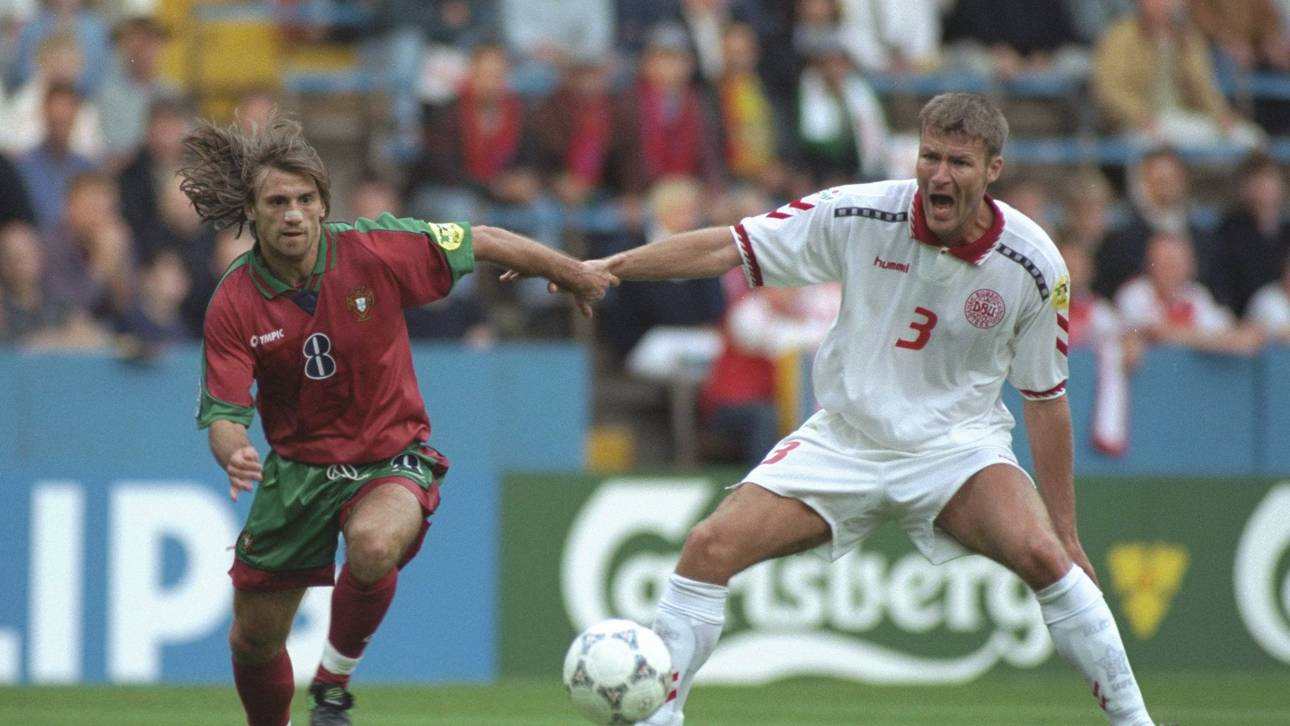 João Pinto (l.) zählte in den 1990er-Jahren zu den besten Fußballern Portugals