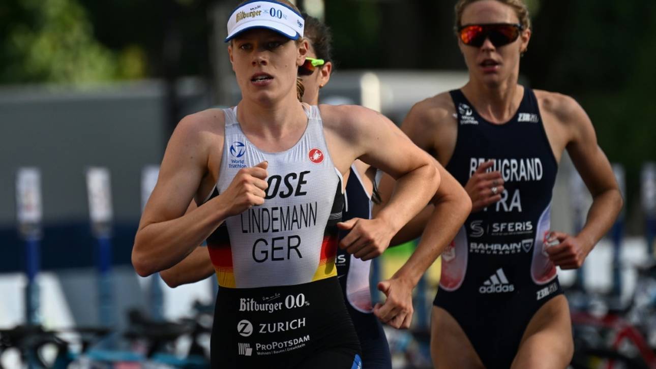 Triathlon: Lindemann holt Silber