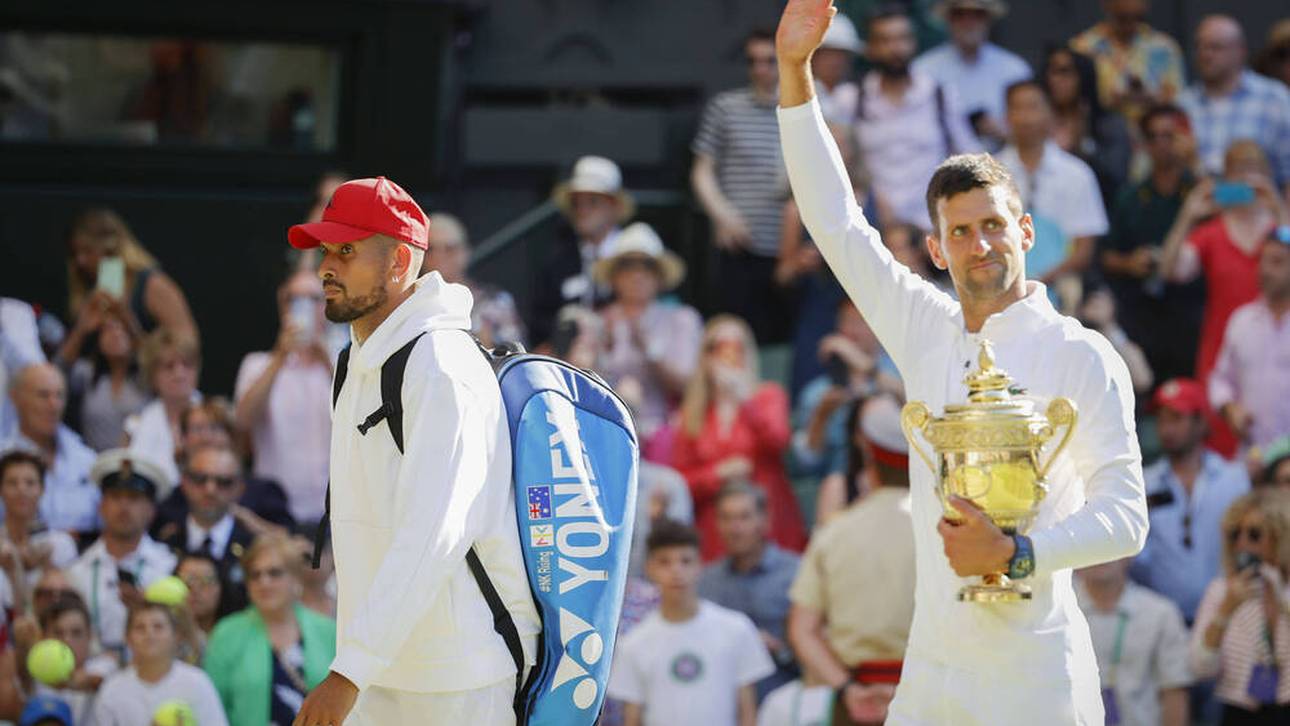 Kyrgios provoziert bei Siegerehrung