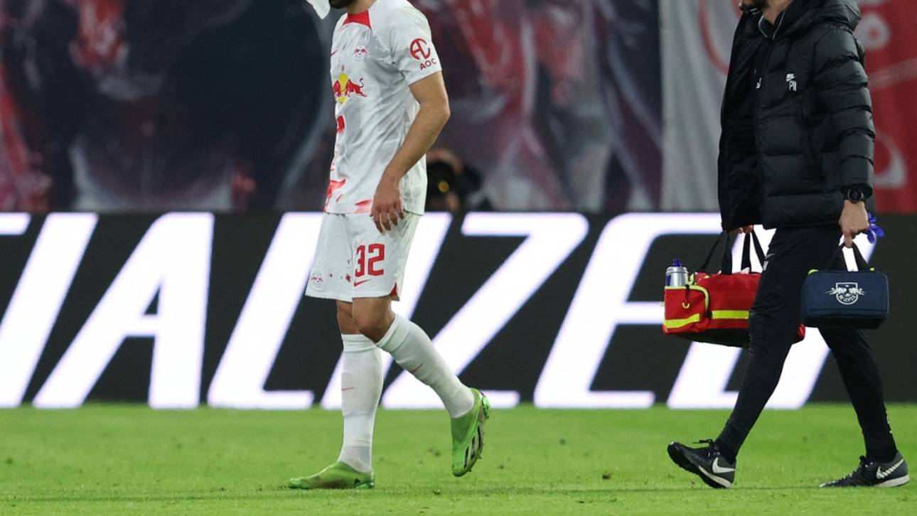 Leipzigs Gvardiol mit Verdacht auf Nasenbeinbruch