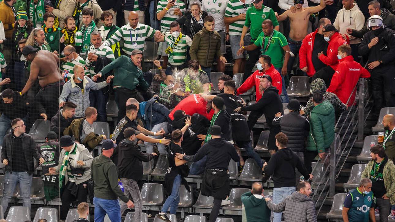 Sporting-Fans randalieren in Dortmund