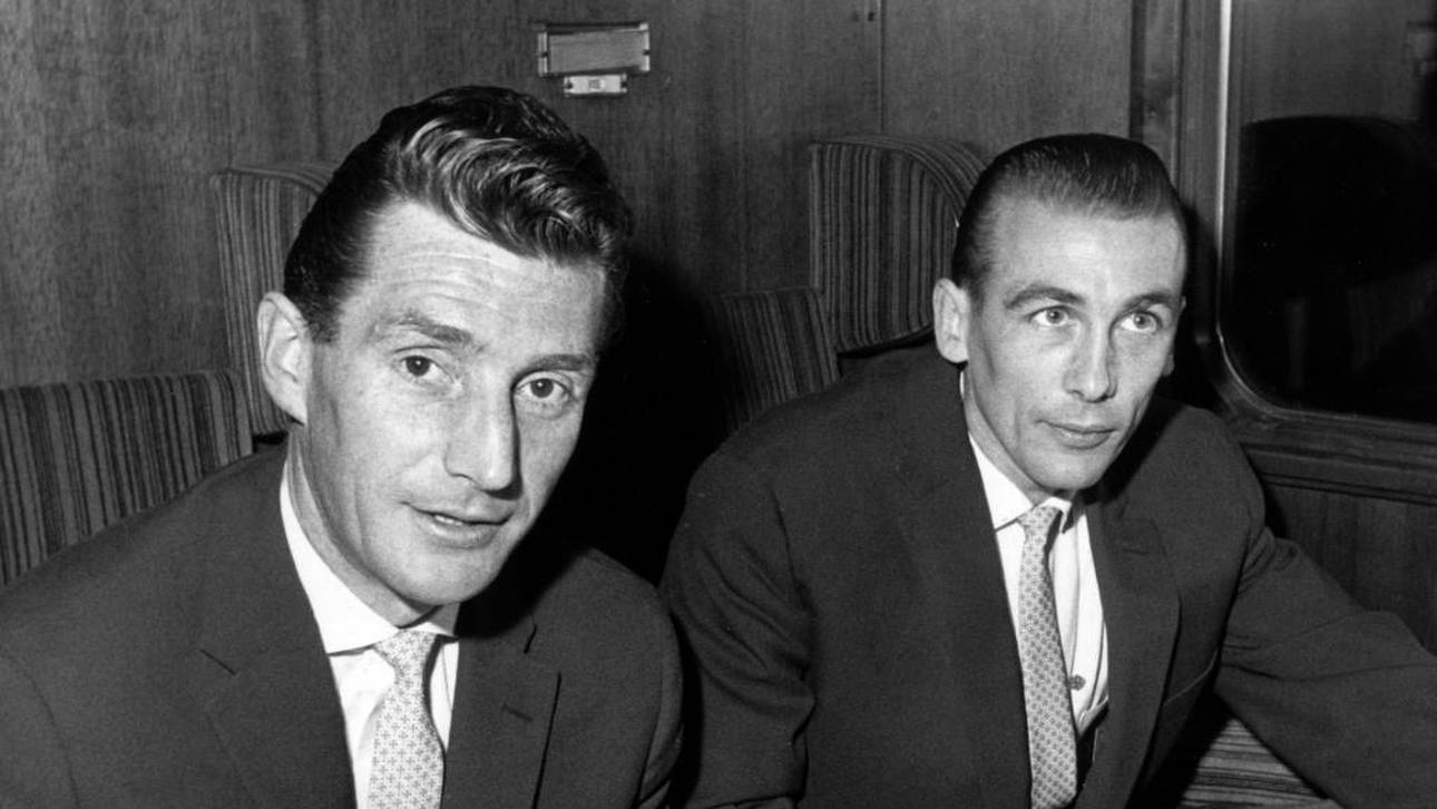 Vater-Sohn-Verhältnis: Fritz Walter (l.) und Horst Eckel