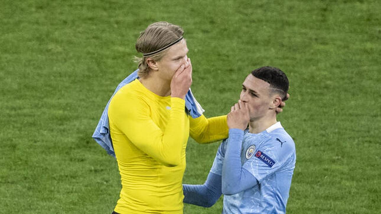 Wechsel? Das steckte Haaland Foden zu