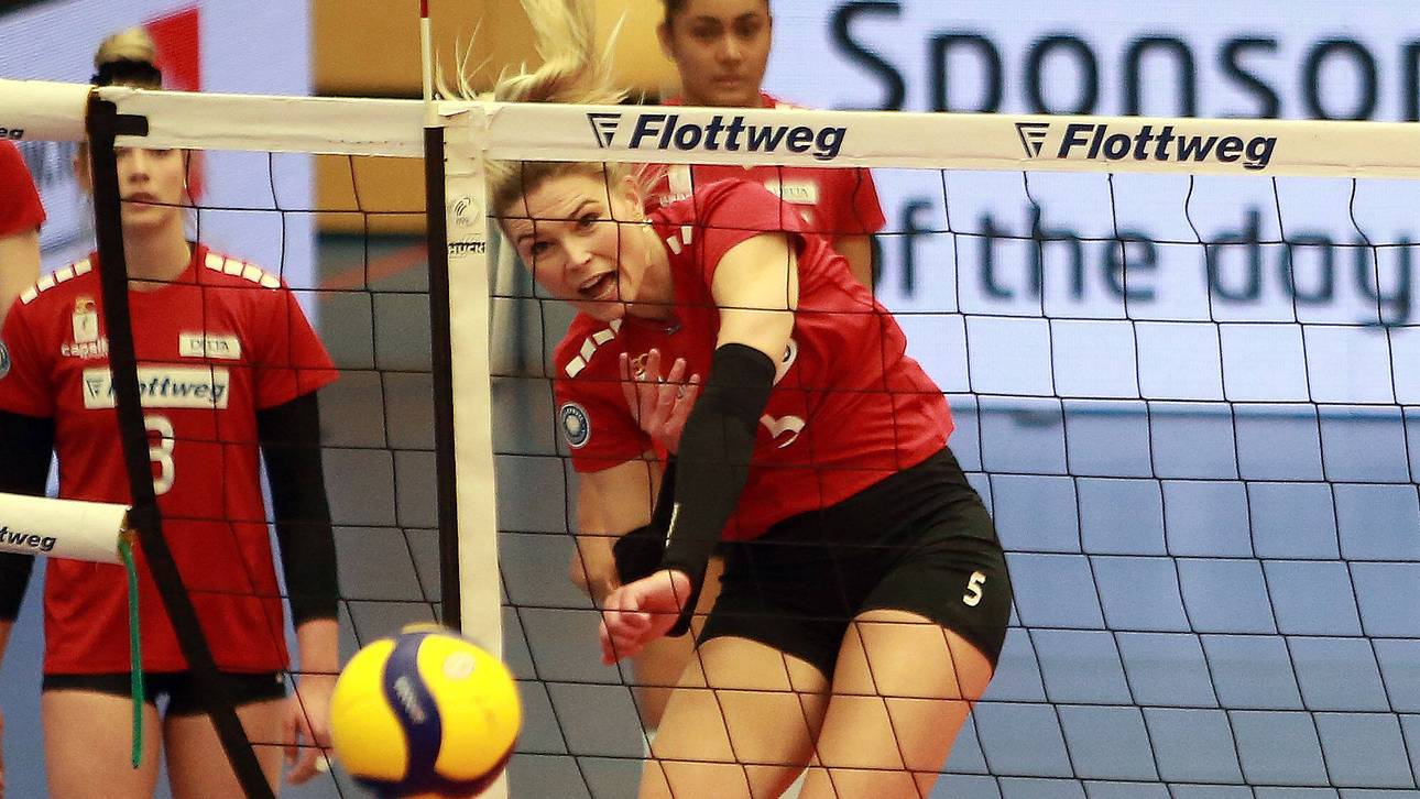 Heiße Volleyball-Action LIVE im TV
