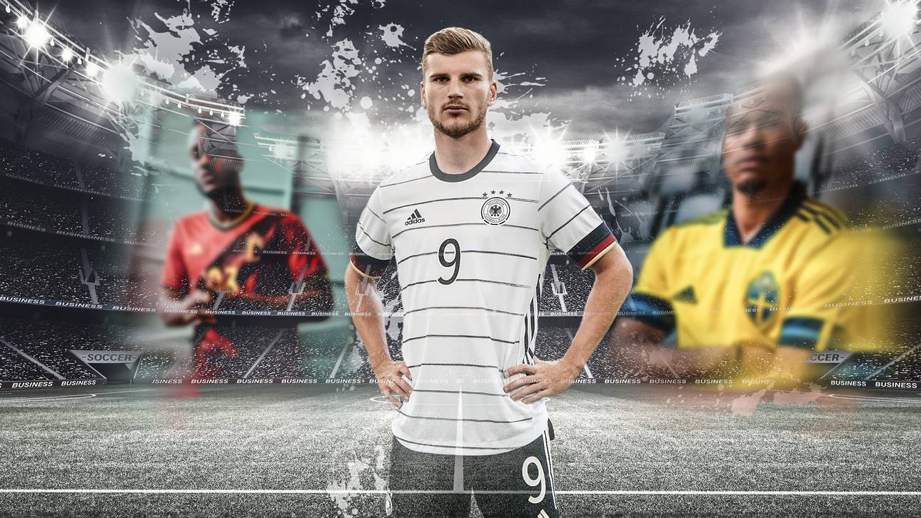 Das sind die Trikots der EM