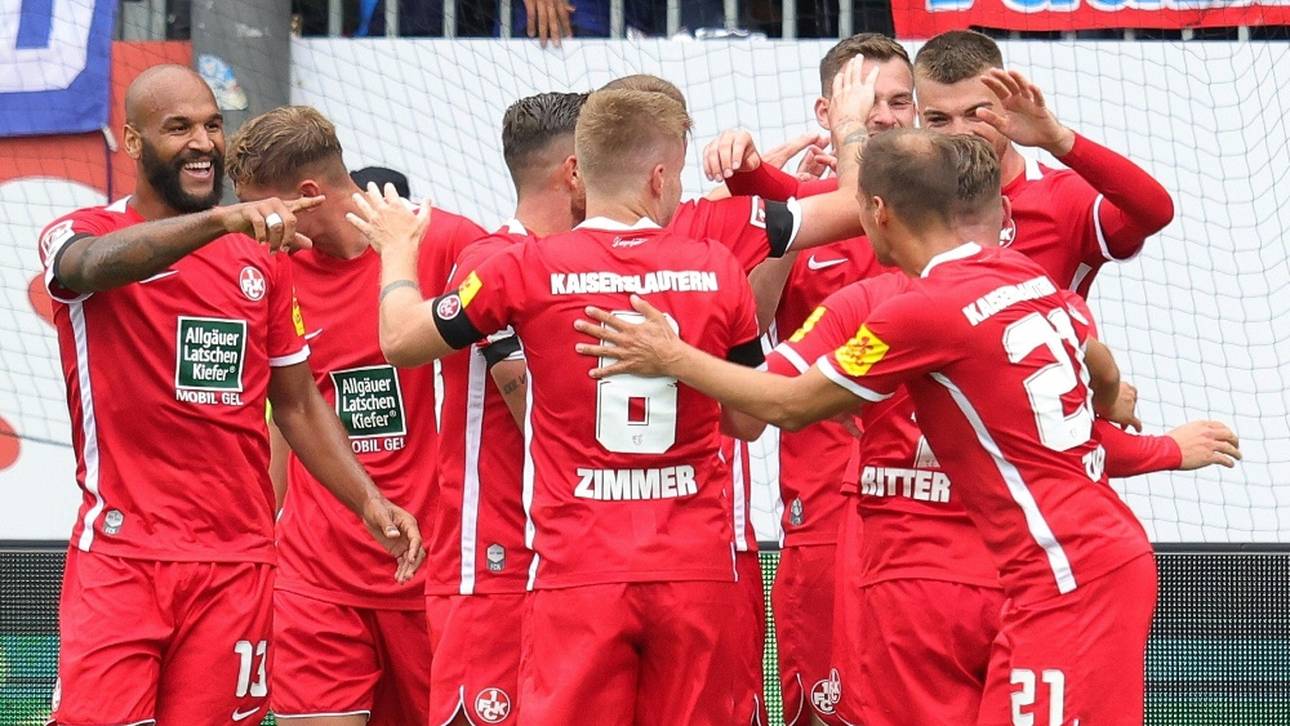 Kaiserslautern springt auf Rang zwei