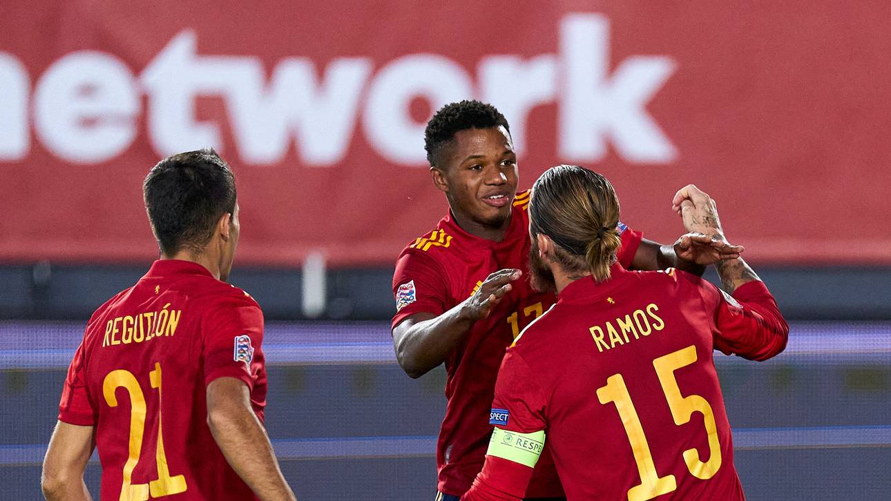 Fati furios bei Spanien-Sieg