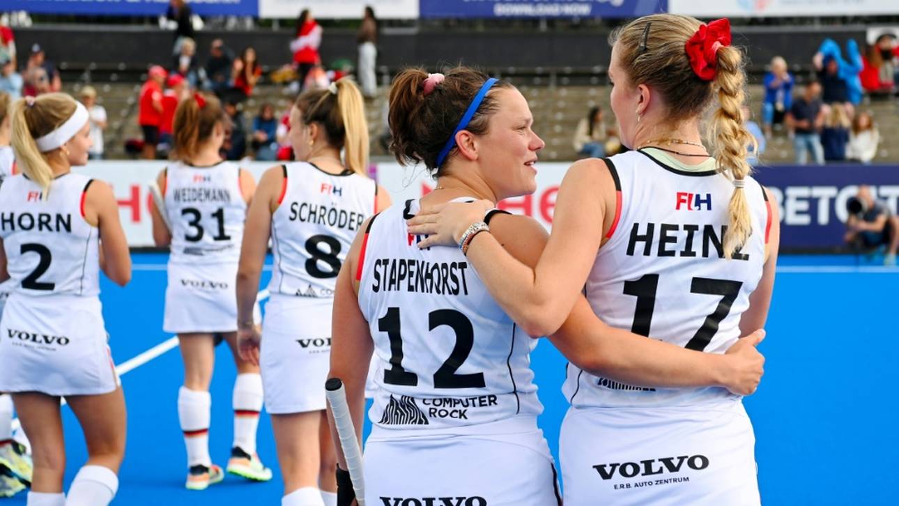 Hockey-Frauen im WM-Viertelfinale