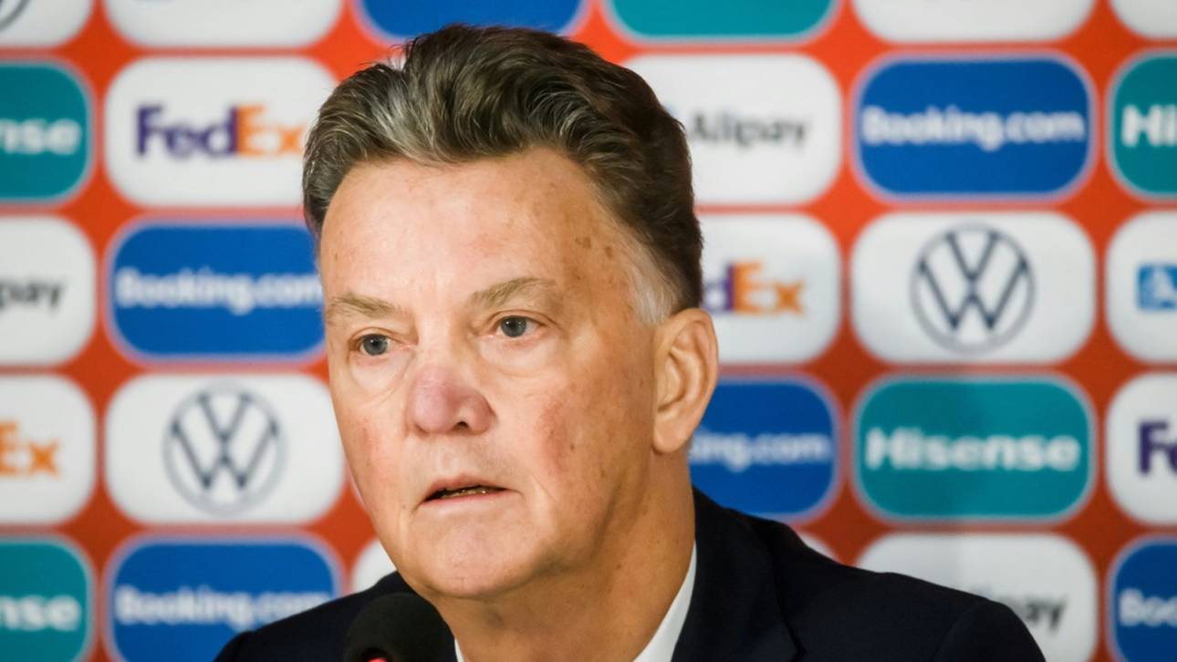 WM-Quali: Van Gaal nach Fahrradunfall im Rollstuhl