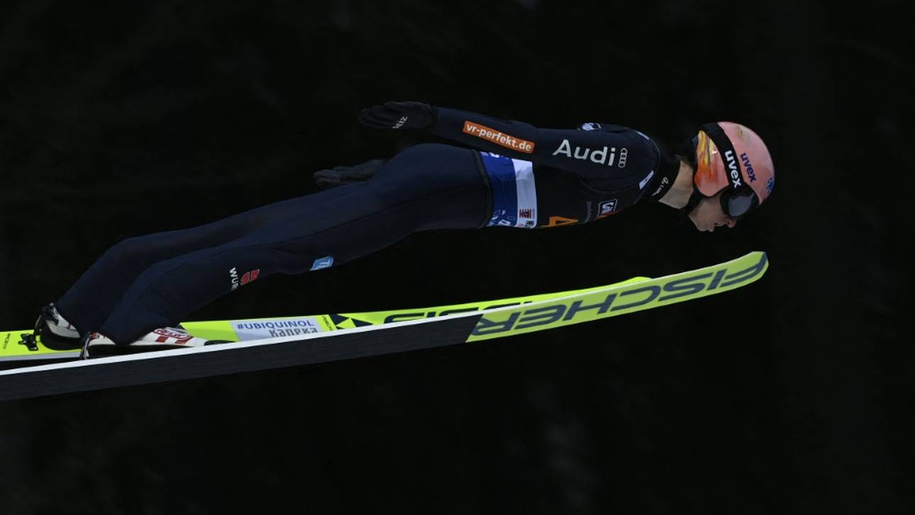 Skiflug-WM: Titelverteidiger Geiger schon weit zurück