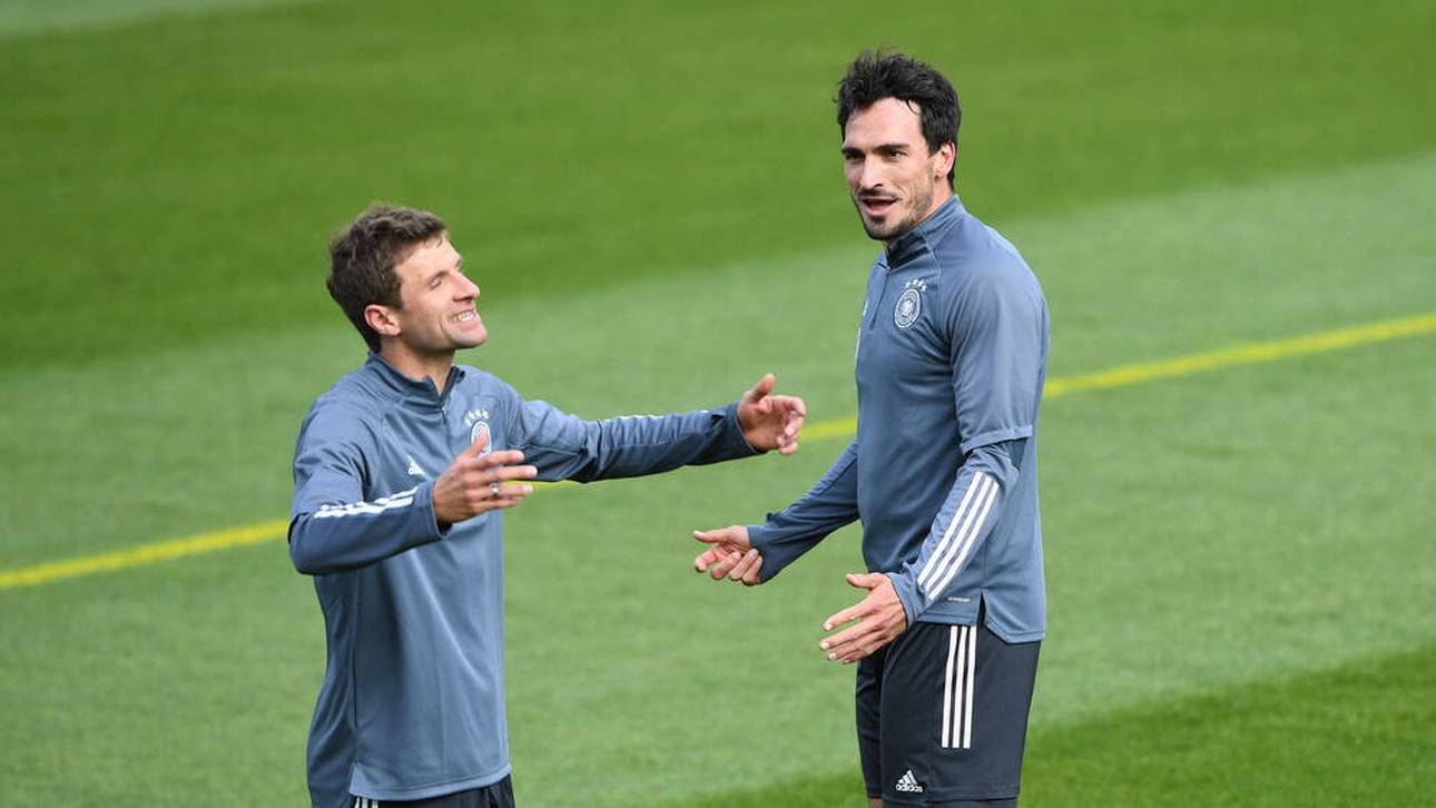 Müller und Hummels beweisen Humor