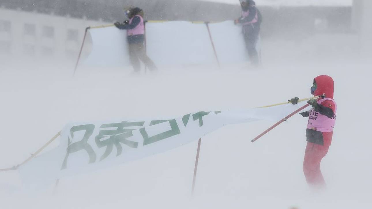 Männer-Slalom in Japan abgesagt