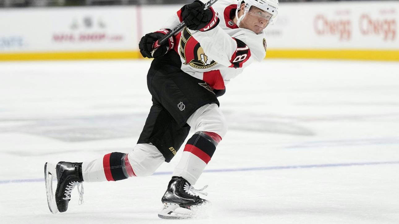 Stützle spielt in der NHL groß auf