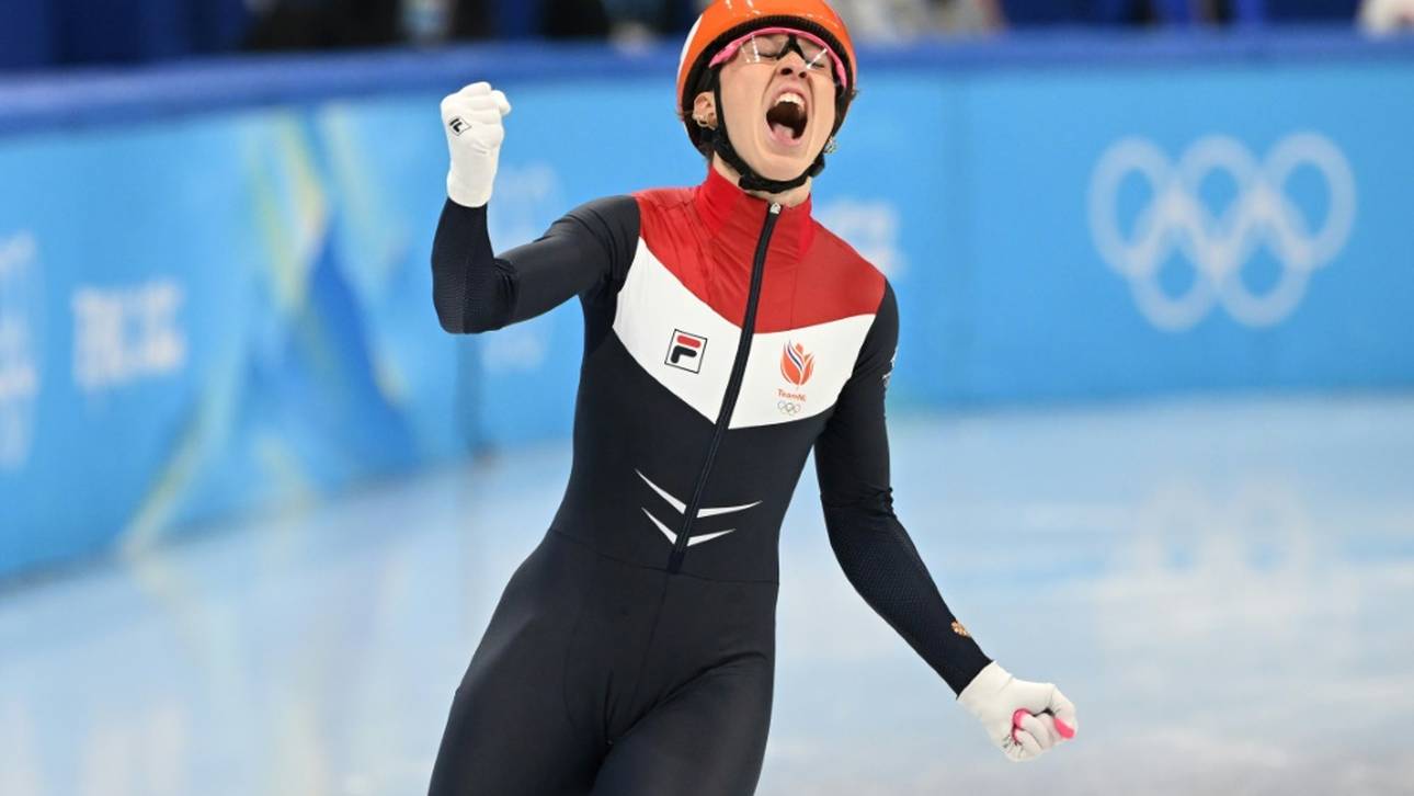Niederländische Shorttrackerin holt Gold