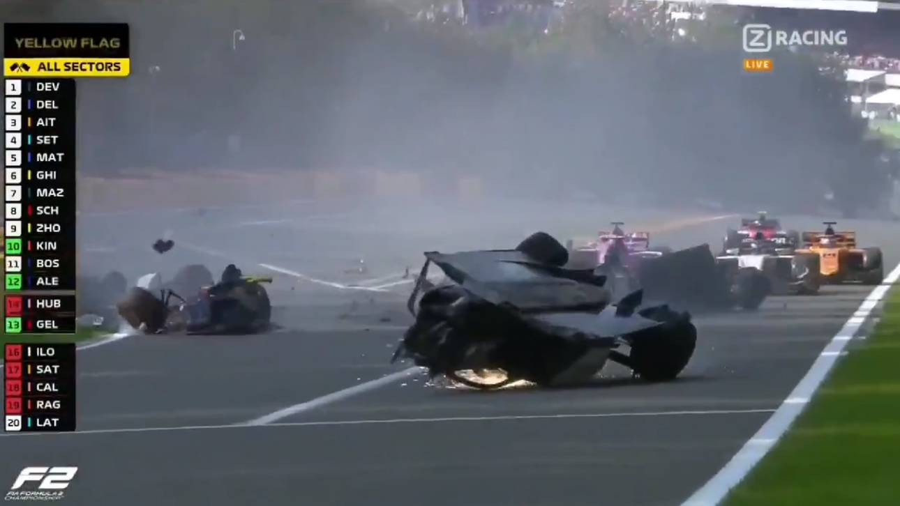 Formel-2-Pilot nach Unfall gestorben