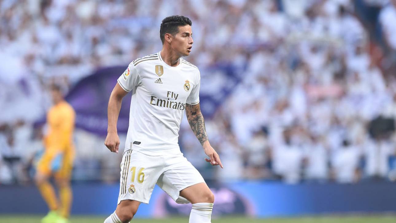 Real Madrid vorerst ohne James
