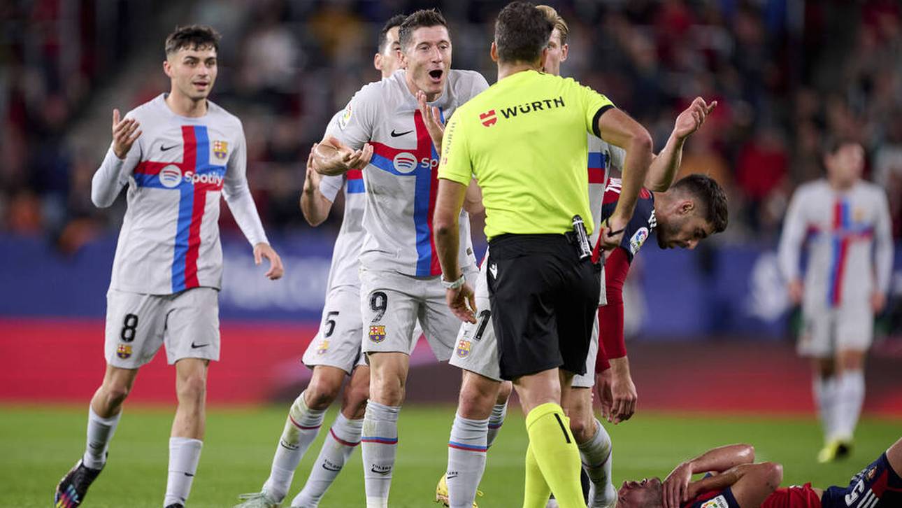 Lewandowski fliegt runter! Xavi wütet