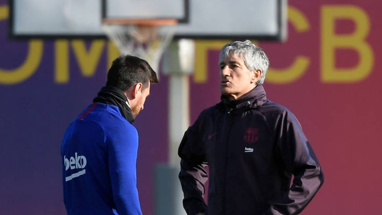 Barca-Coach glaubt an Messi-Treue