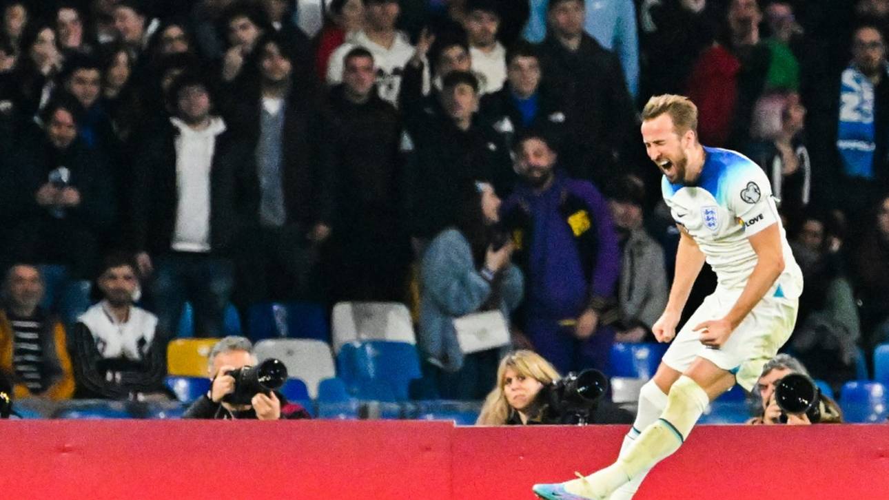 Dank Rekordtorschütze Kane: England siegt in Neapel