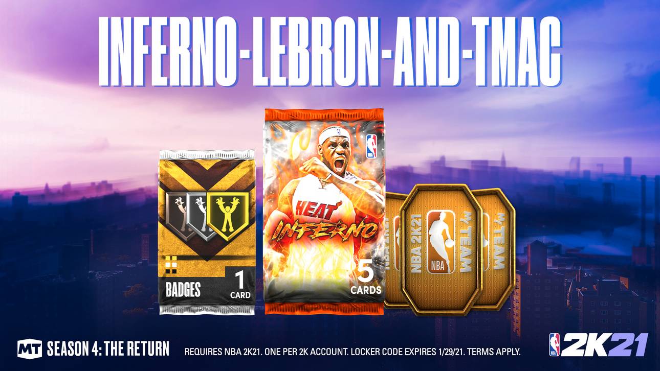NBA2K21: Das Inferno-Pack ist online