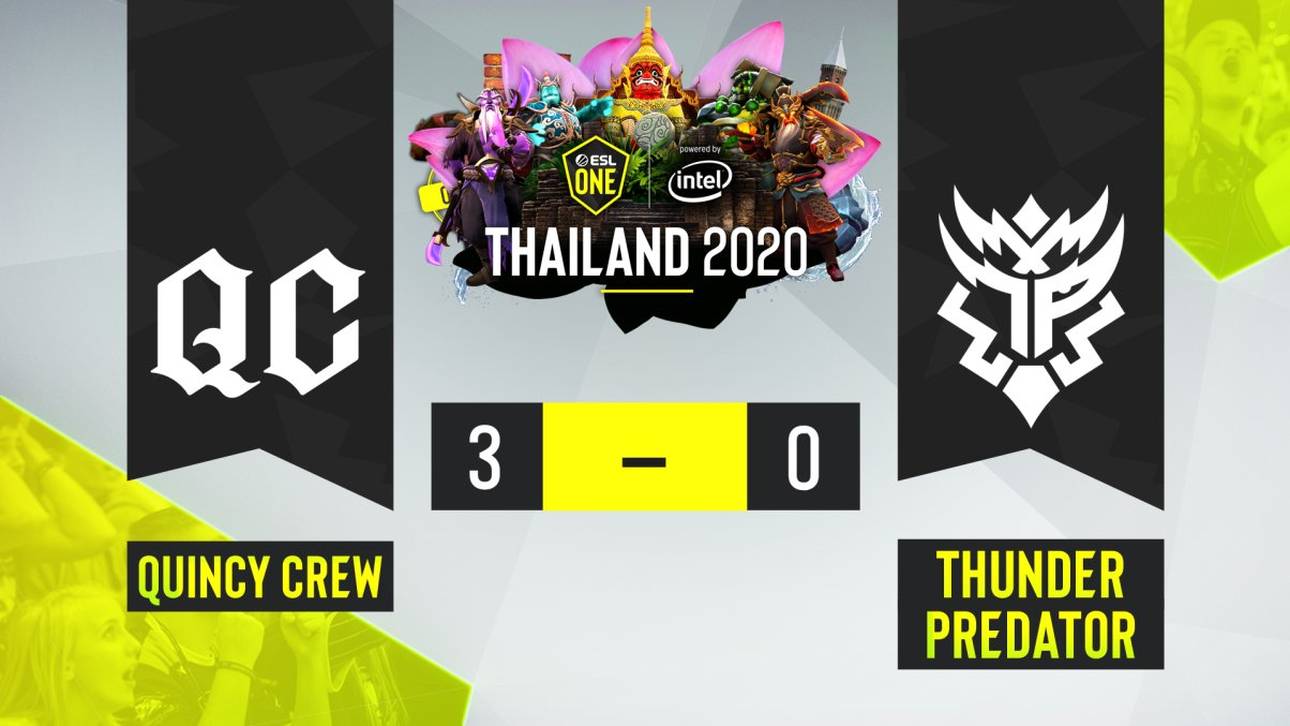 ESL One Thailand: Quincy Crew siegt