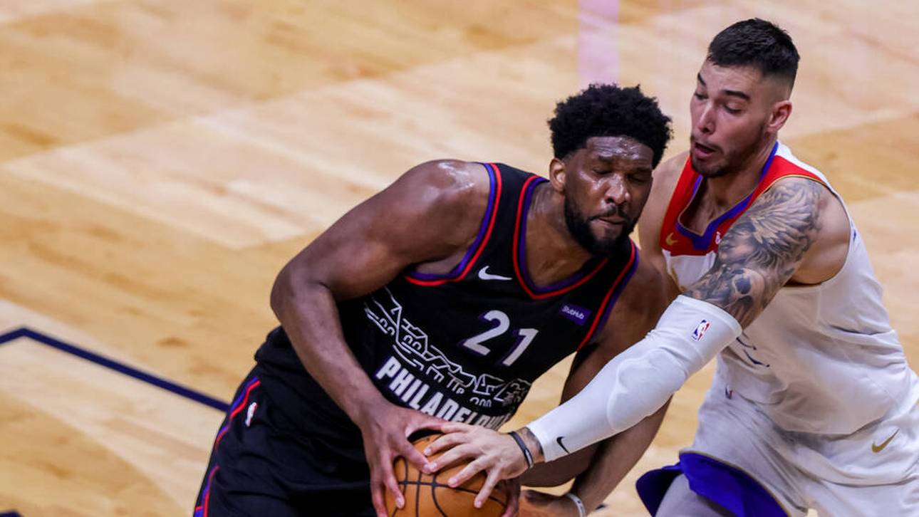 Embiid verwirft irren Buzzerbeater