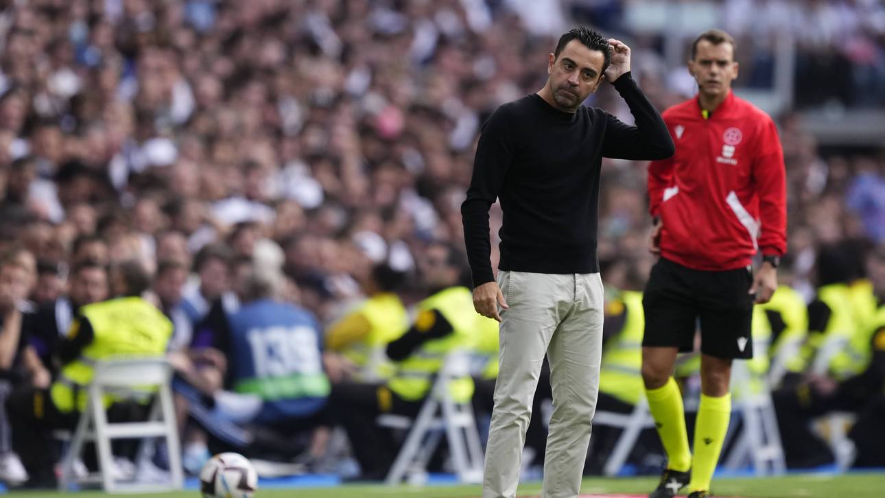 Xavi steckt in Schwierigkeiten
