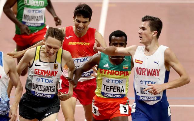 Leichtathletik Wm Doha Amos Bartelsmeyer Uber 1500 Meter Im Halbfinale