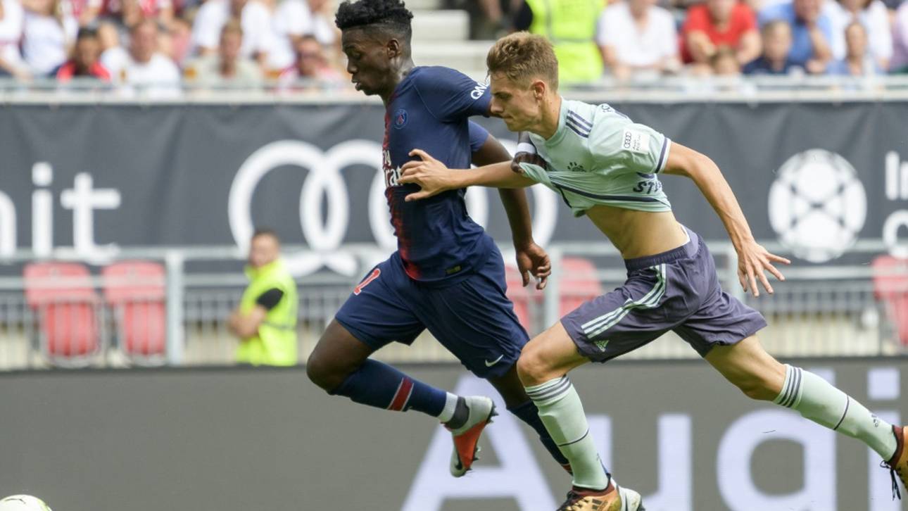 FC Bayern mit Stanisic und Dantas