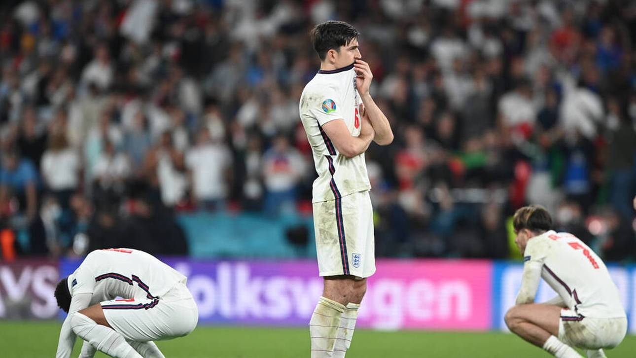 Maguires Vater in Wembley verletzt