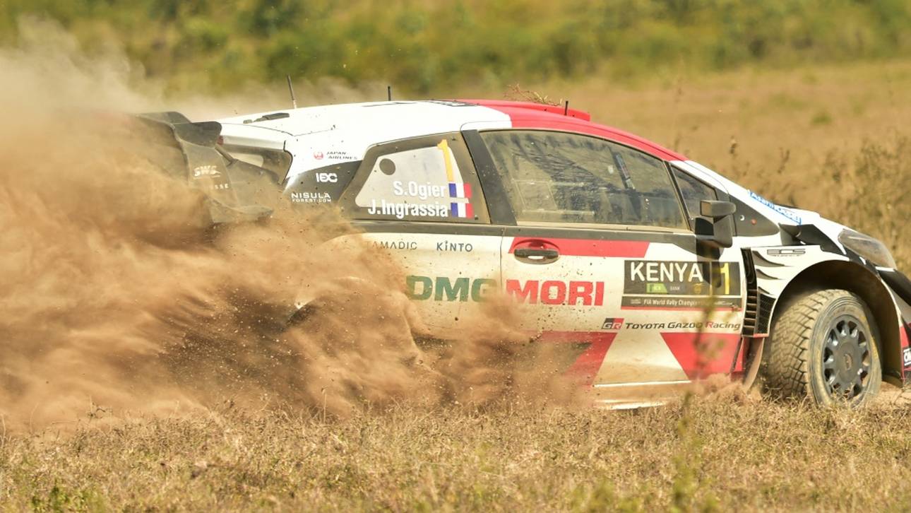 Kenia: Ogier macht Druck auf Neuville