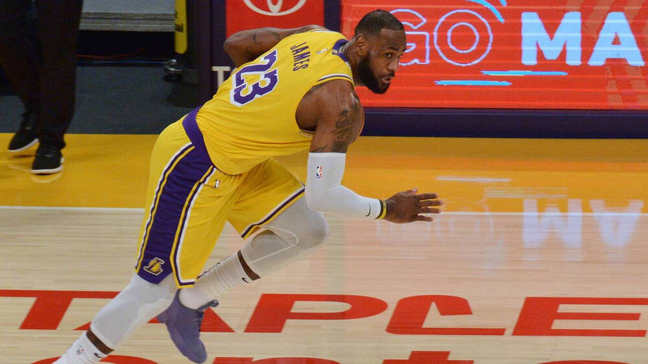Zoff um LeBron-Foul bei Lakers-Pleite