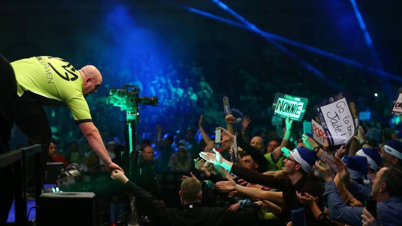 Darts-WM mit 1000 Zuschauern