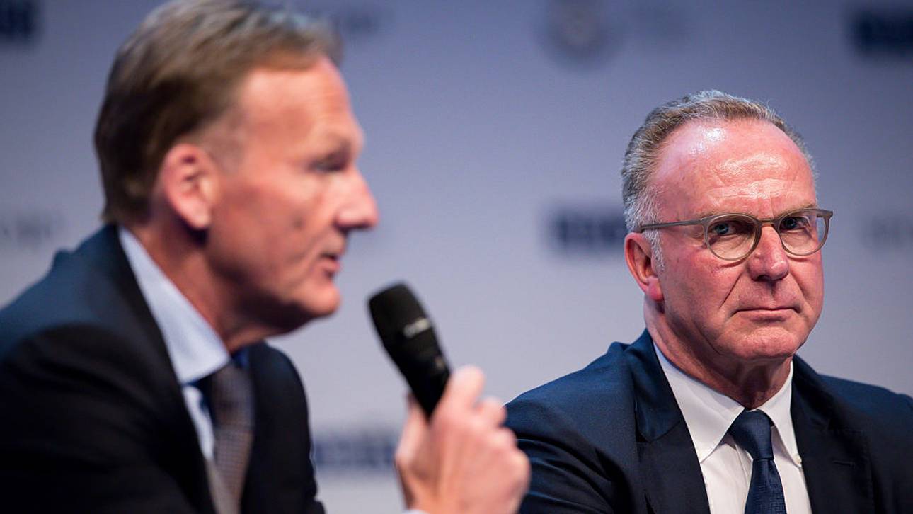 Watzke feiert Rummenigge